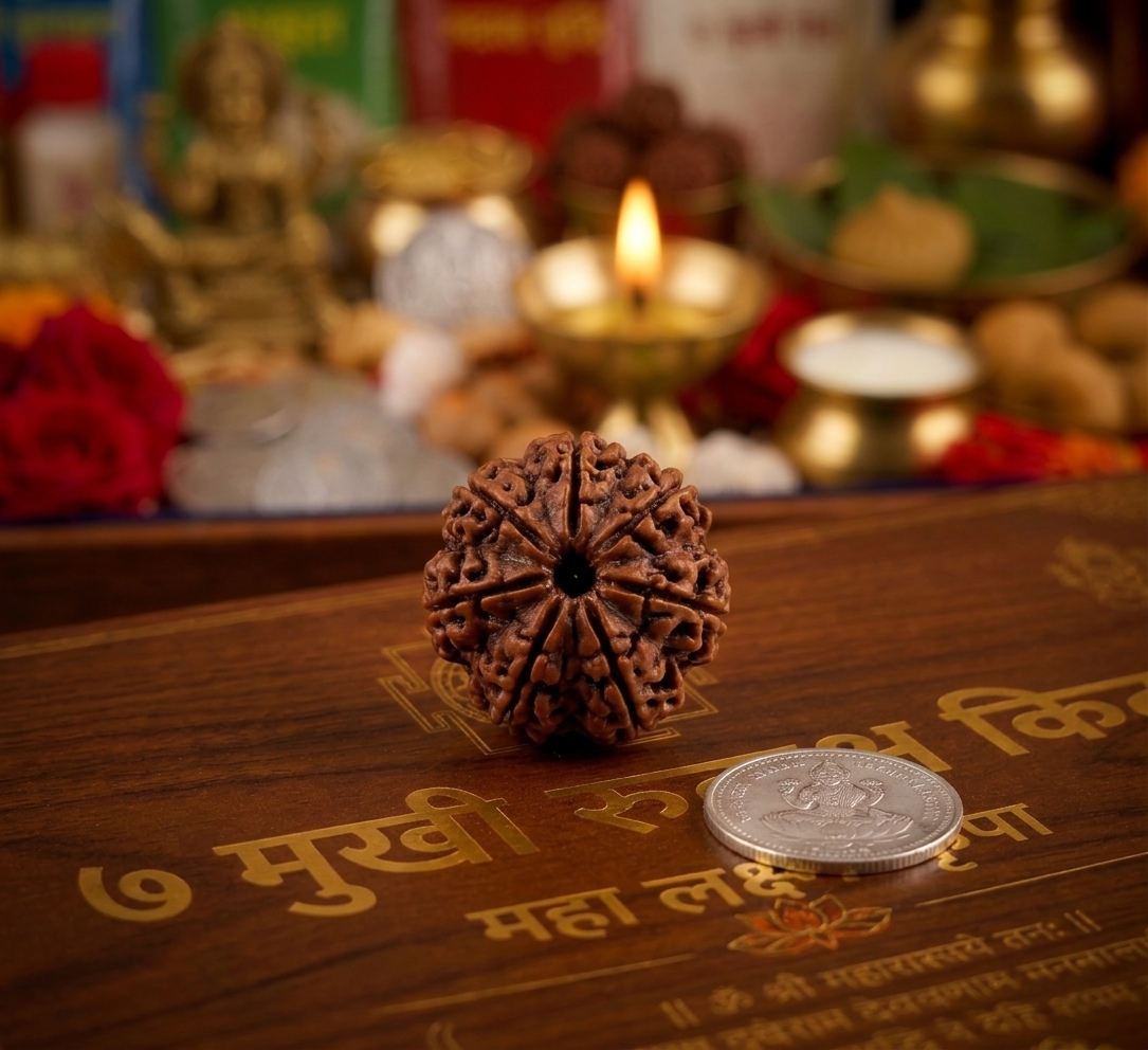 7 Mukhi Rudraksha · Nepali
